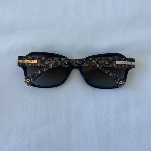 Coach | Brown Tortoise Shell Sunglasses & Coach Case - Picture 3 of 7